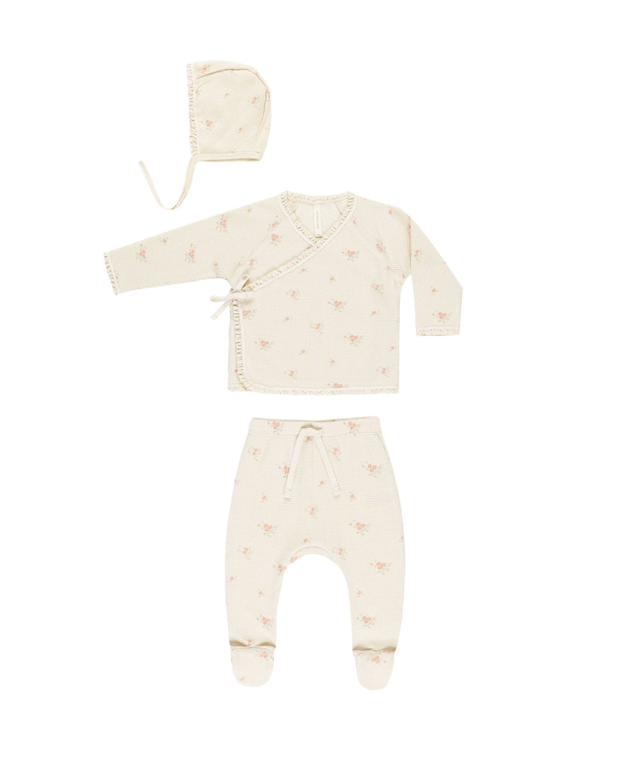 Quincy Mae 2-Piece Clothing Set Take Home Set - Vintage Rose