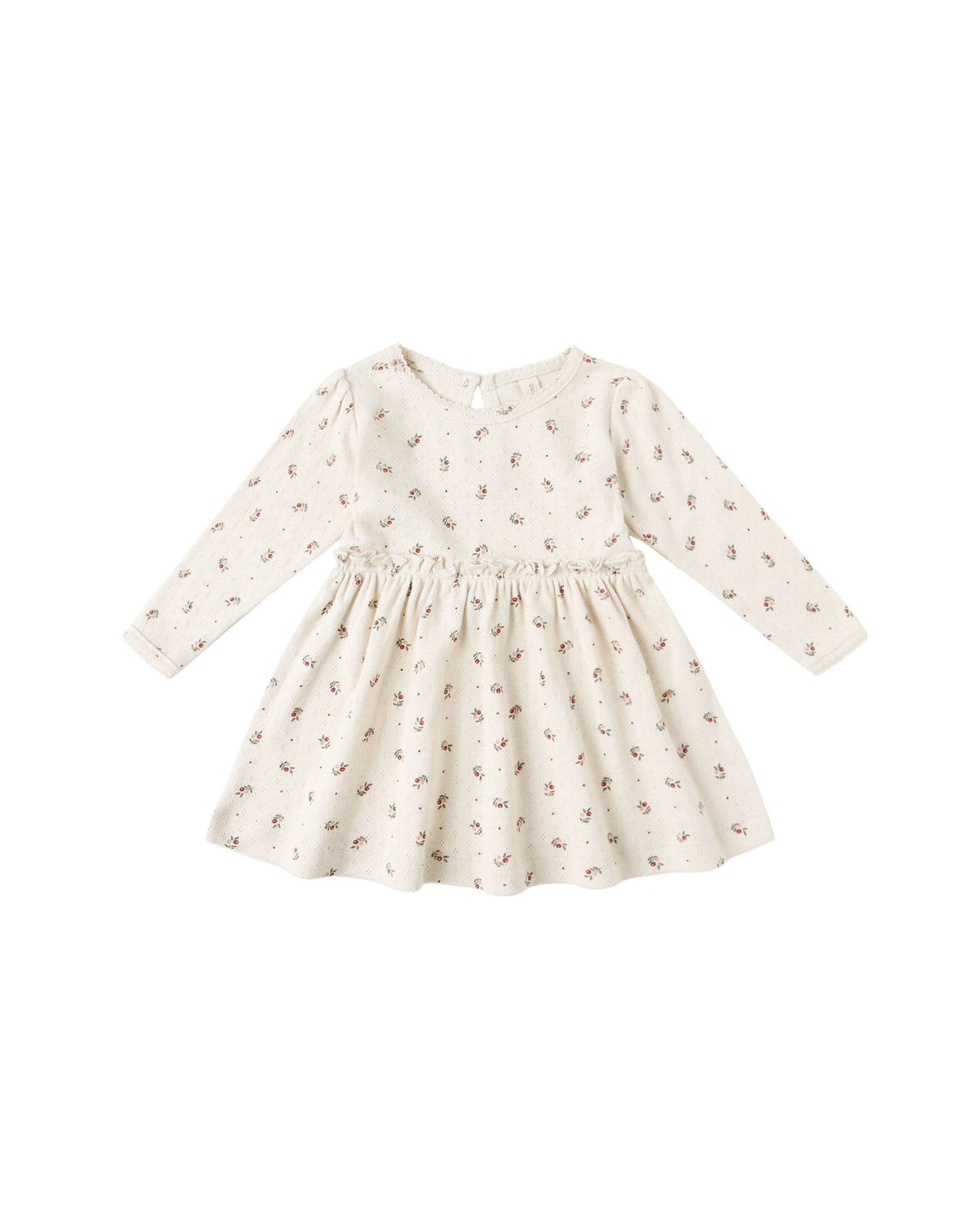 Quincy Mae Baby Alda Dress - Holly Berry