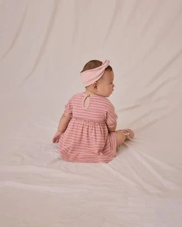 Quincy Mae Baby Annie Dress - Pink Stripe