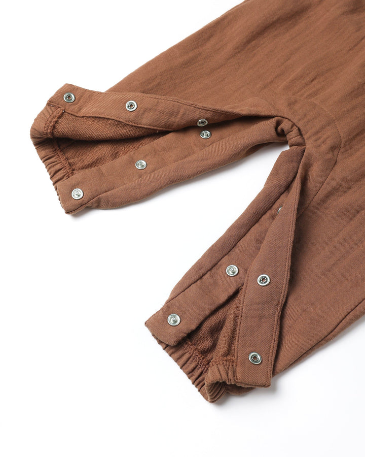 Quincy Mae Baby Baby Overall - Cedar