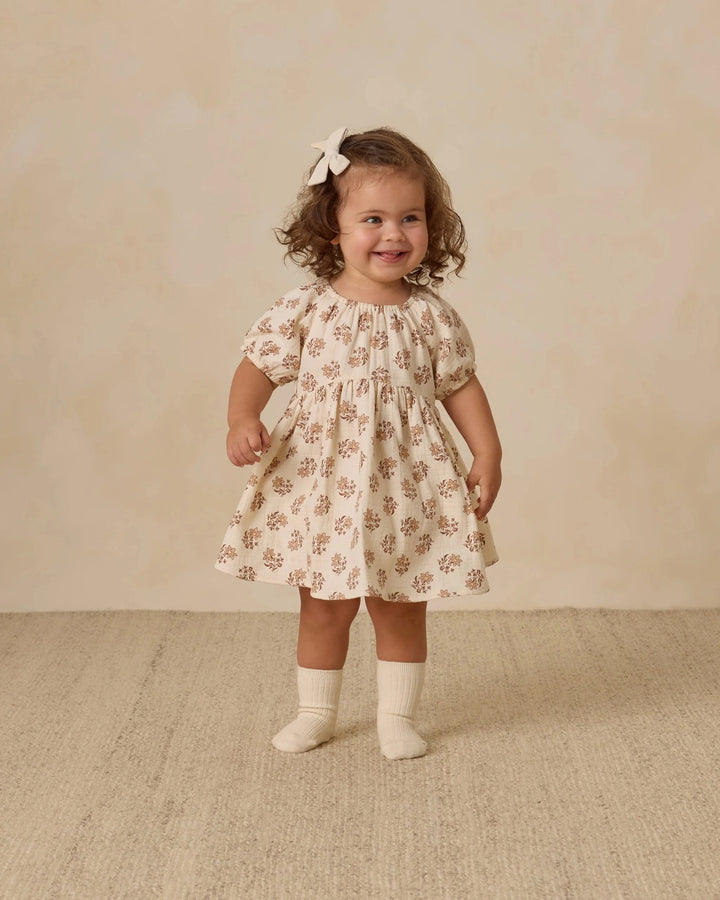 Quincy Mae Baby Bella Dress - Daylily