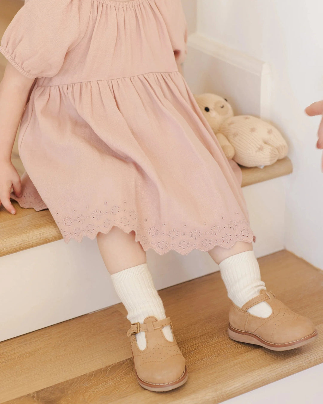 Quincy Mae Baby Bella Dress - Rose
