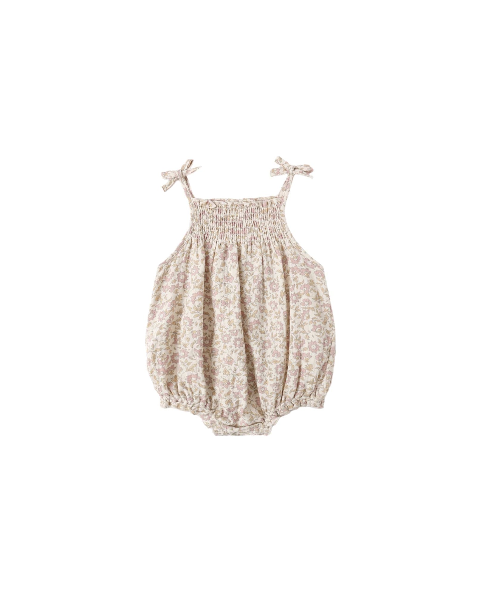 Quincy Mae Baby Betty Romper Dahlia