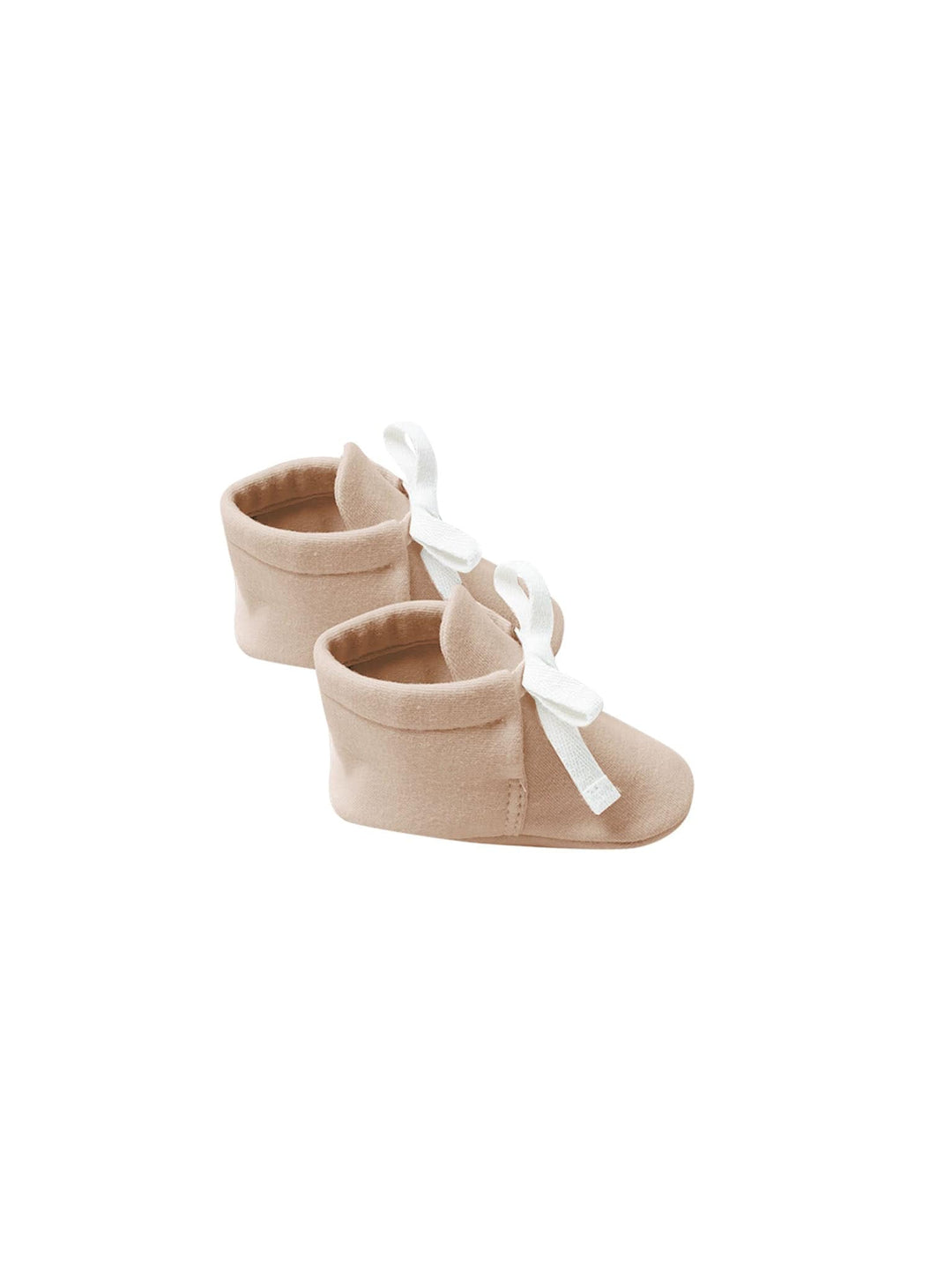 Quincy Mae Baby Booties - Shell