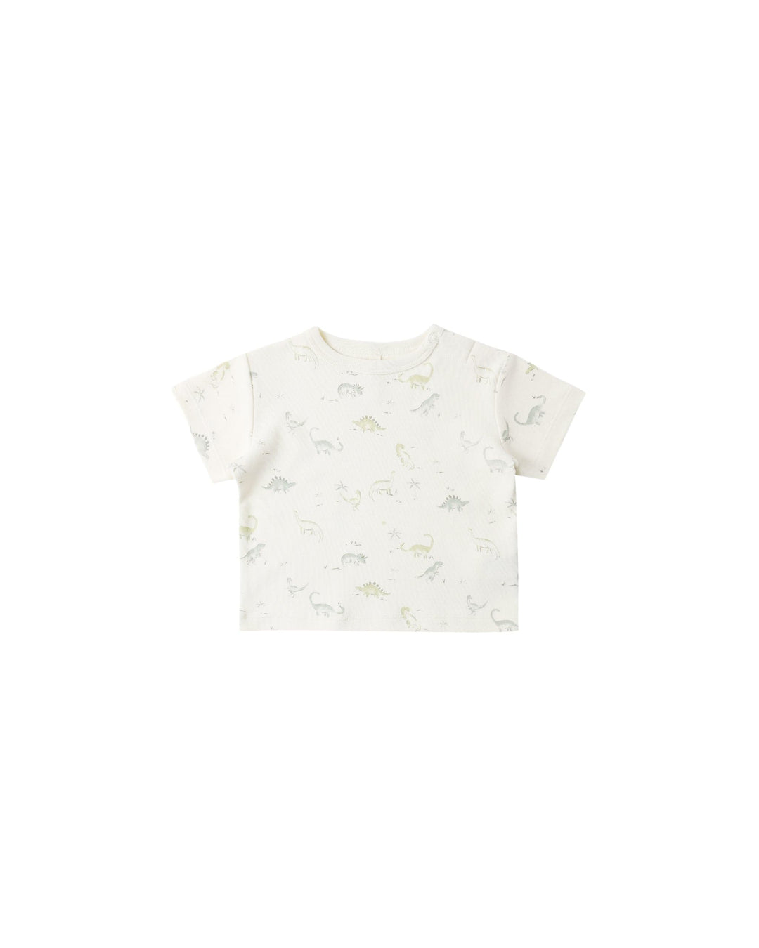 Quincy Mae Baby Boxy Tee Dinosaur
