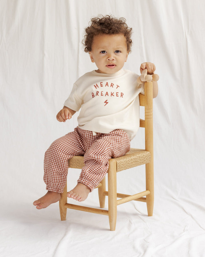 Quincy Mae Baby Boxy Tee | Heartbreaker
