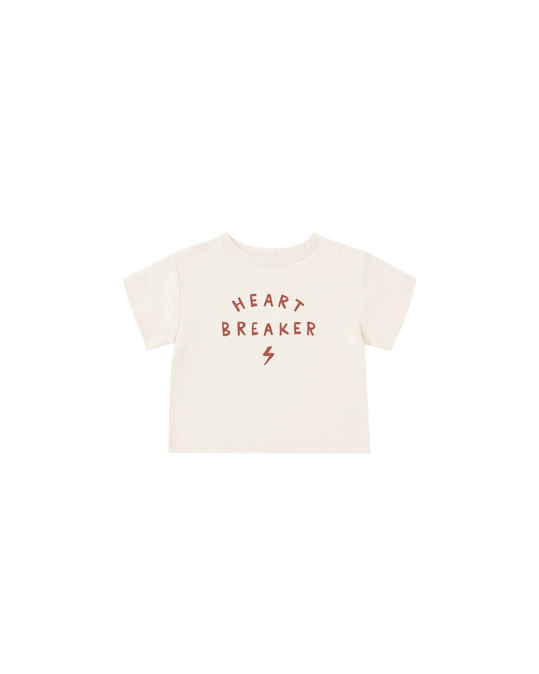Quincy Mae Baby Boxy Tee | Heartbreaker