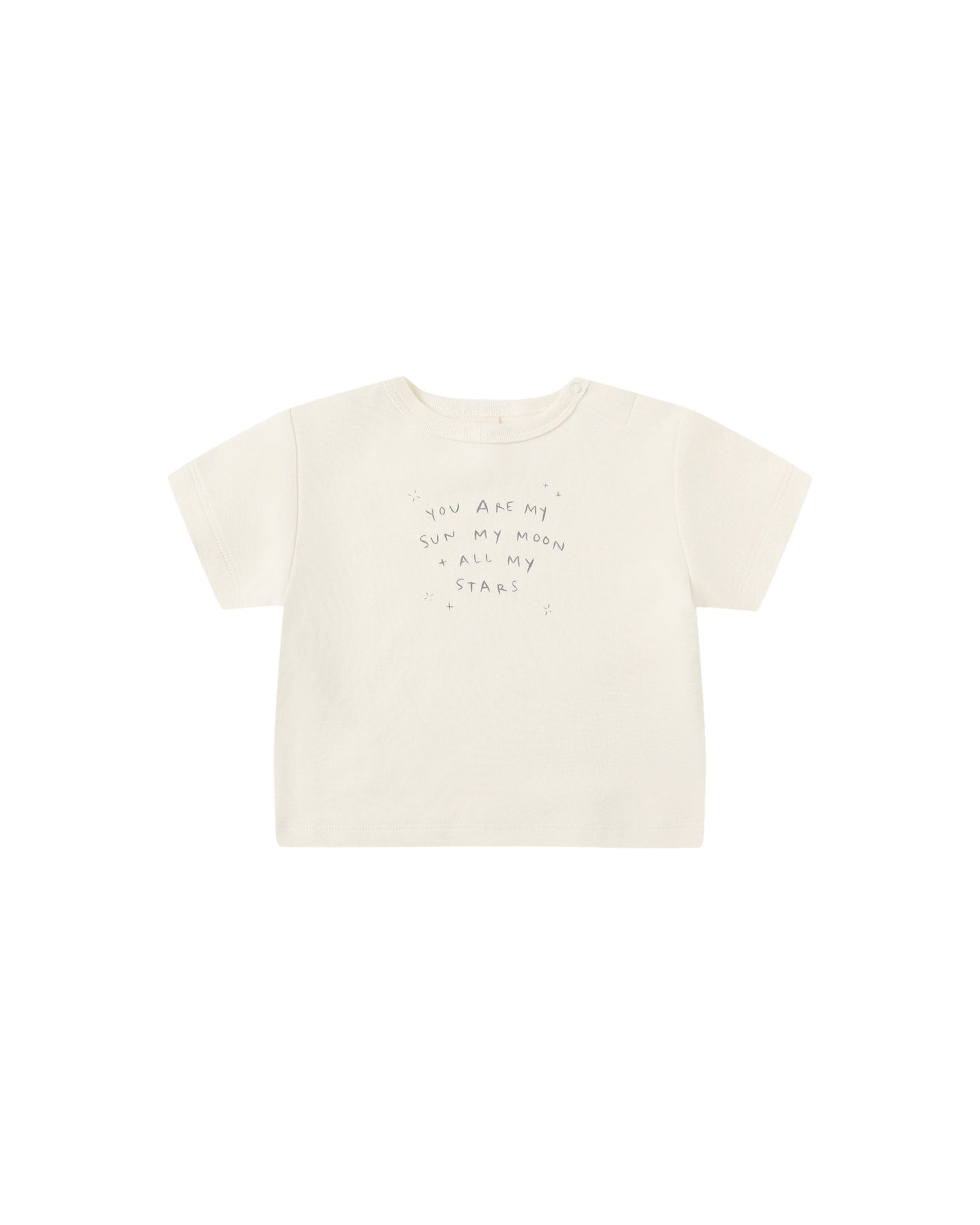Quincy Mae Baby Boxy Tee - Sun, Moon & Stars