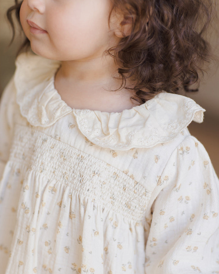 Quincy Mae Baby Callie Dress - Golden Floral