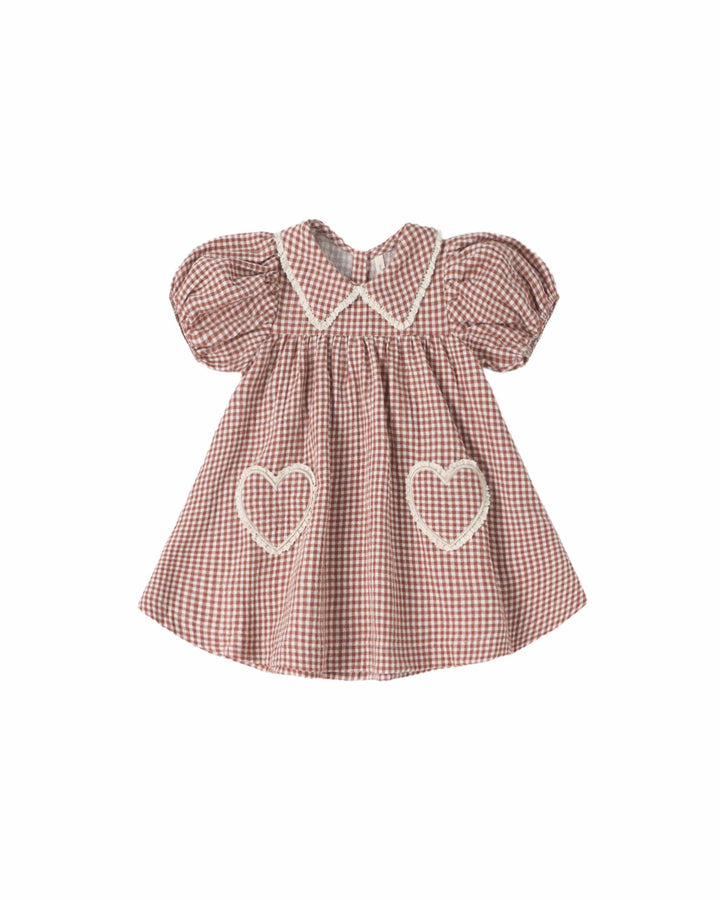 Quincy Mae Baby Coraline Dress | Red Gingham