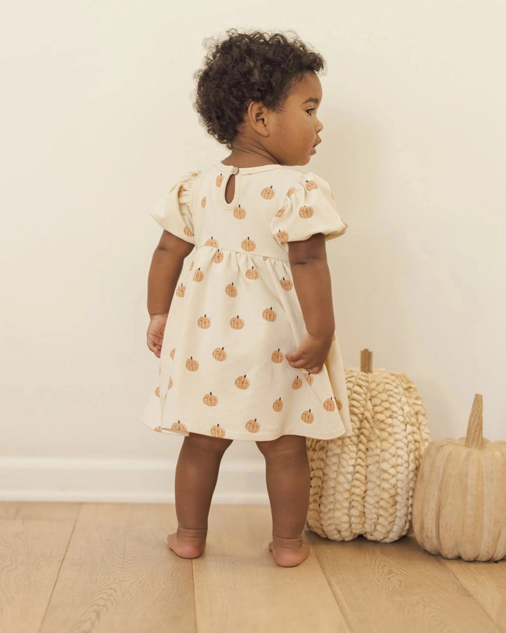 Quincy Mae Baby Darla Dress - Smiley Pumpkins