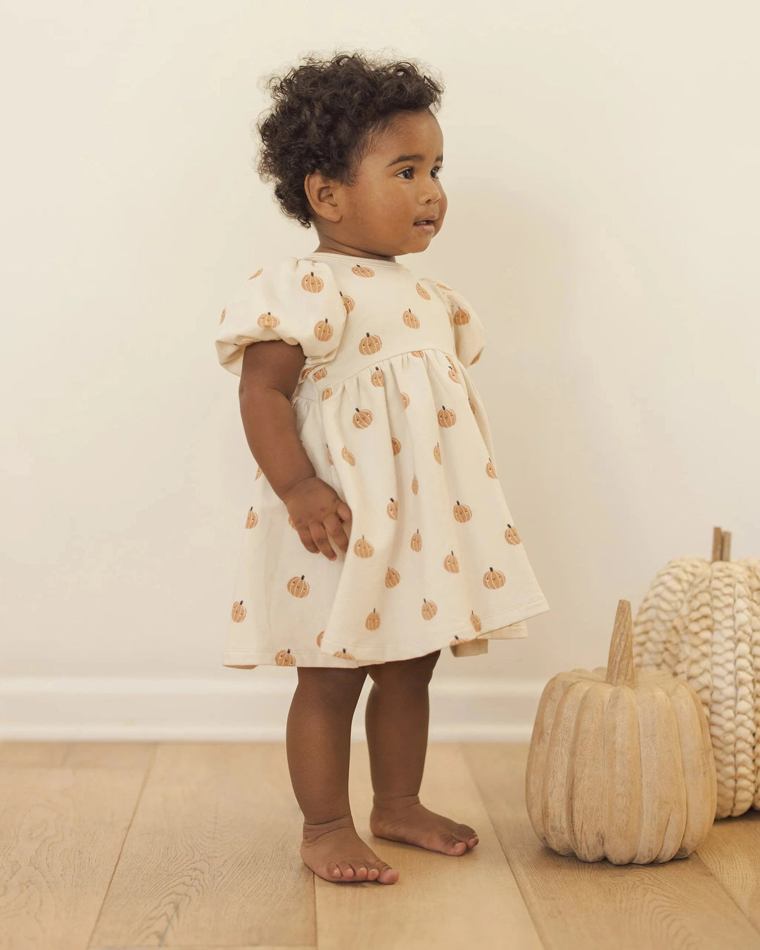 Quincy Mae Baby Darla Dress - Smiley Pumpkins