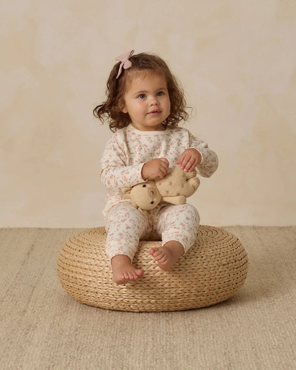 Quincy Mae Baby Drawstring Pant - French Garden
