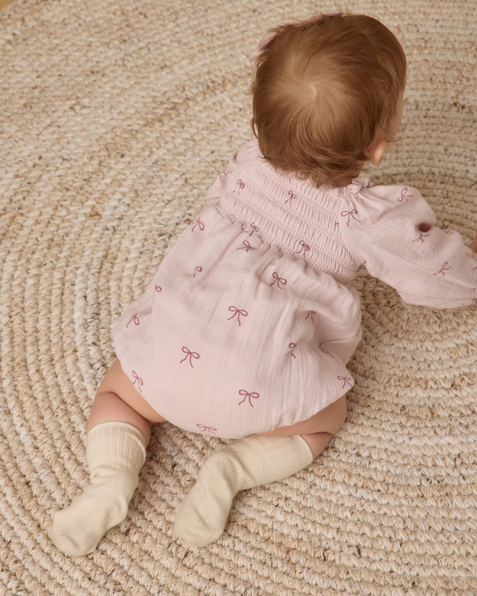 Quincy Mae Baby Eden Romper - Bows