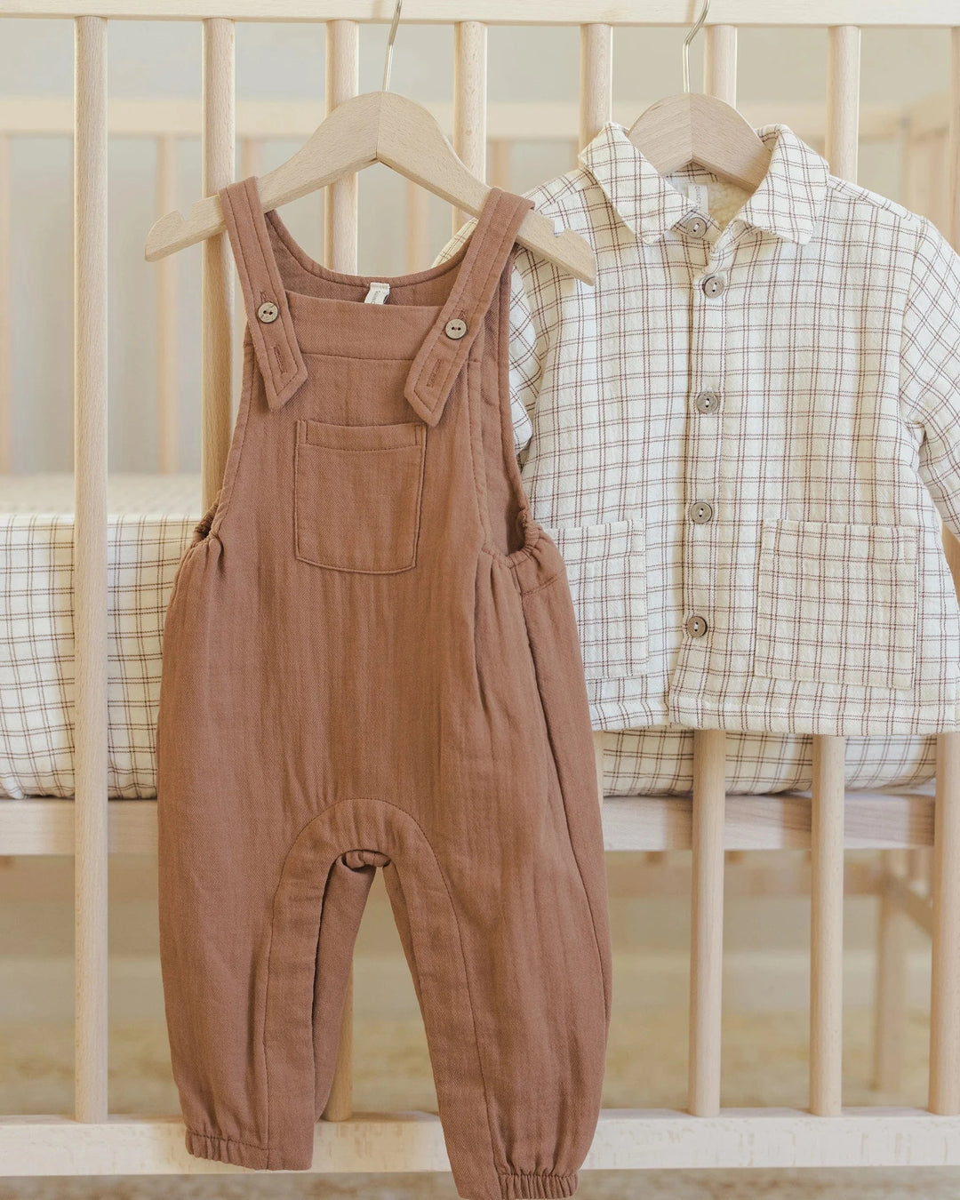 Quincy Mae Baby Ford Jacket - Cedar Check