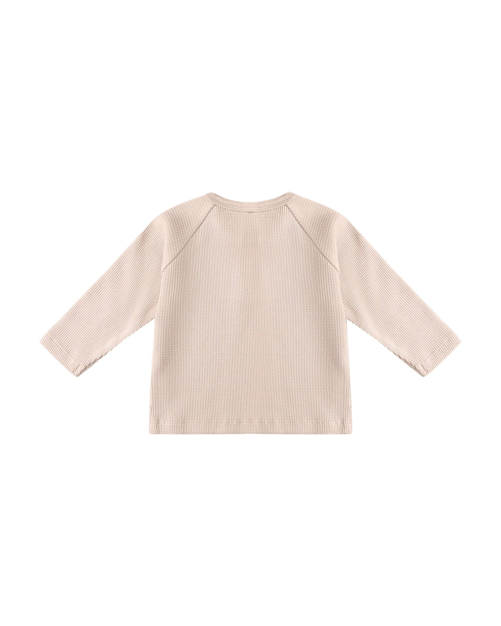 Quincy Mae Baby Henley Knit Top - Antique