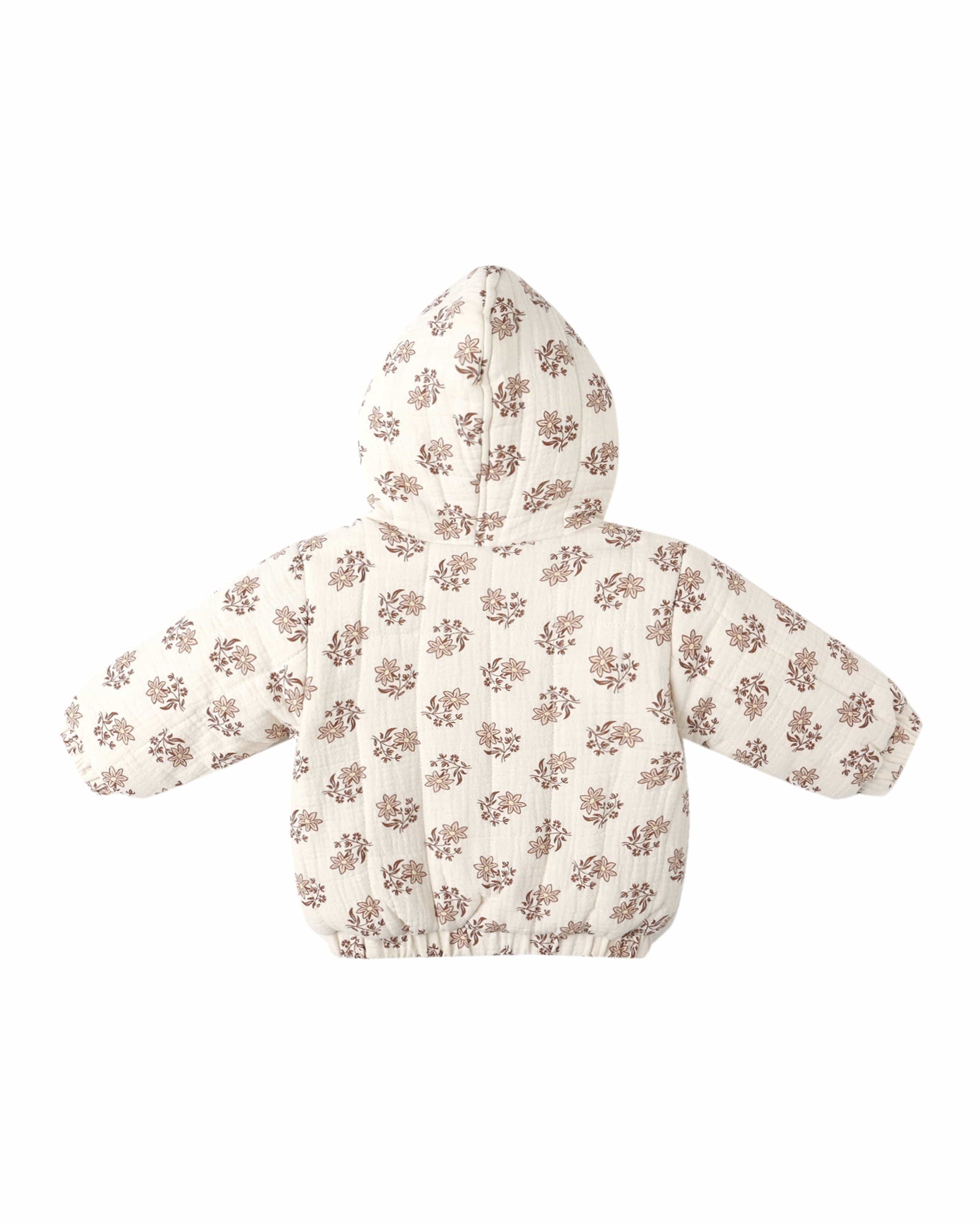Quincy Mae Baby Hooded Woven Jacket - Daylily