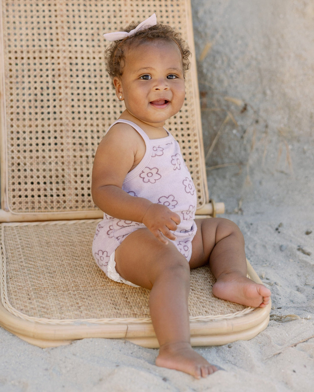 Quincy Mae Baby Little Knot Headband - Lavender