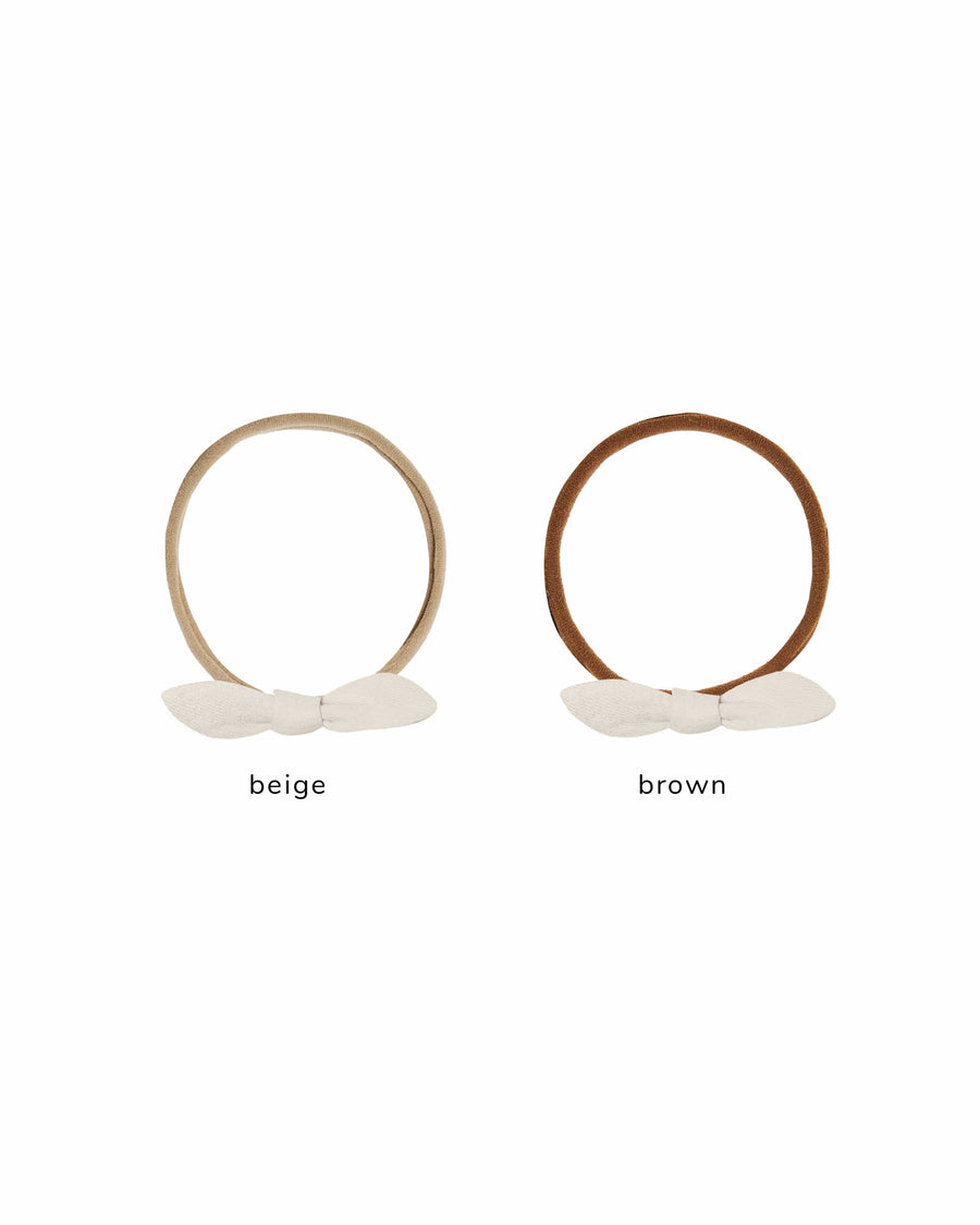 Quincy Mae Baby Little Knot Headband - Natural