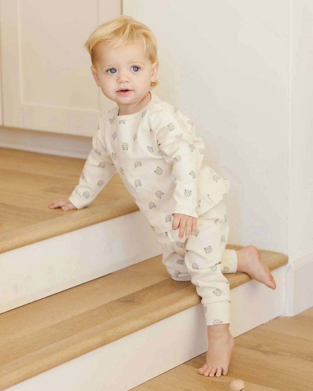 Quincy Mae Baby Long Sleeve Tee - Bears