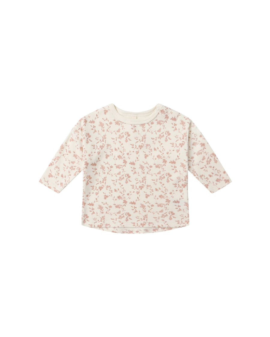 Quincy Mae Baby Long Sleeve Tee - French Garden