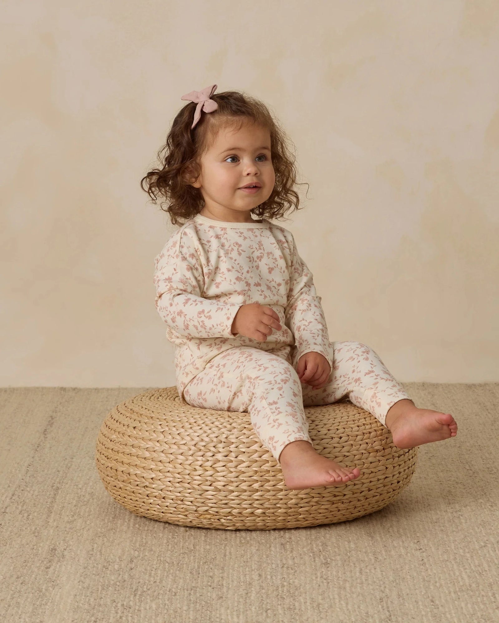 Quincy Mae Baby Long Sleeve Tee - French Garden