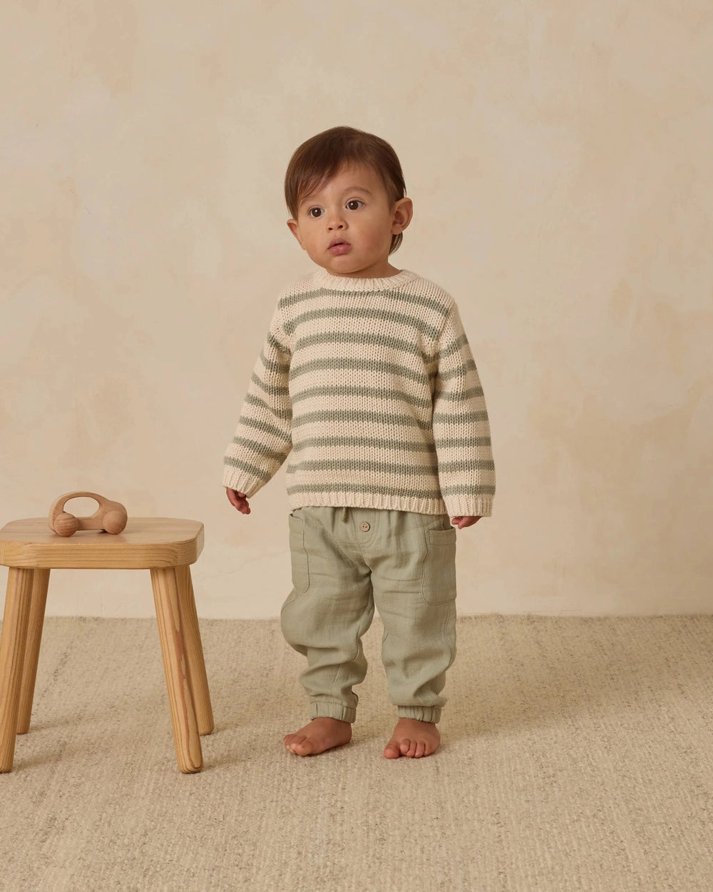 Quincy Mae Baby Luca Pant - Fern