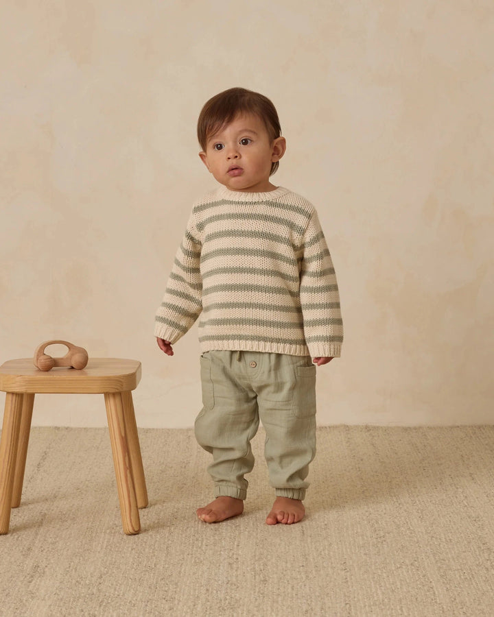 Quincy Mae Baby Luca Pant - Fern