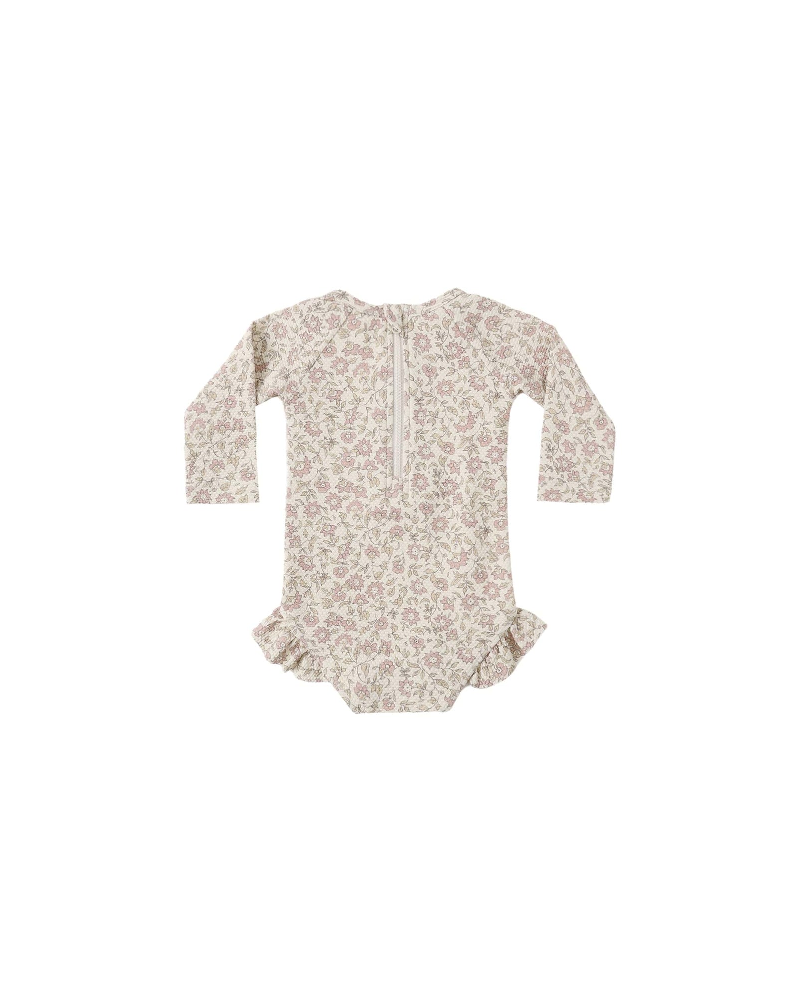 Quincy Mae Baby Olivia Rash guard One-Piece Dahlia