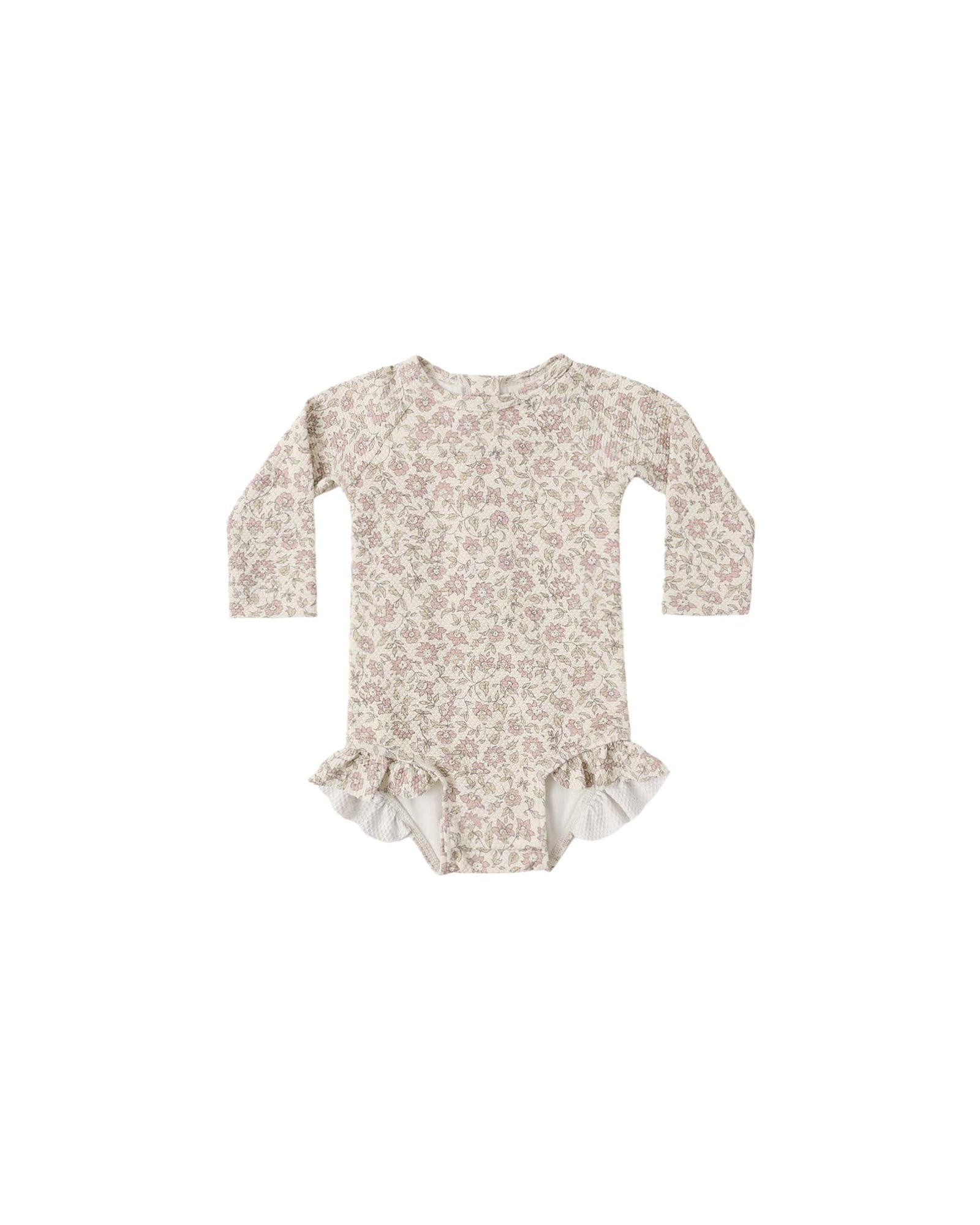 Quincy Mae Baby Olivia Rash guard One-Piece Dahlia