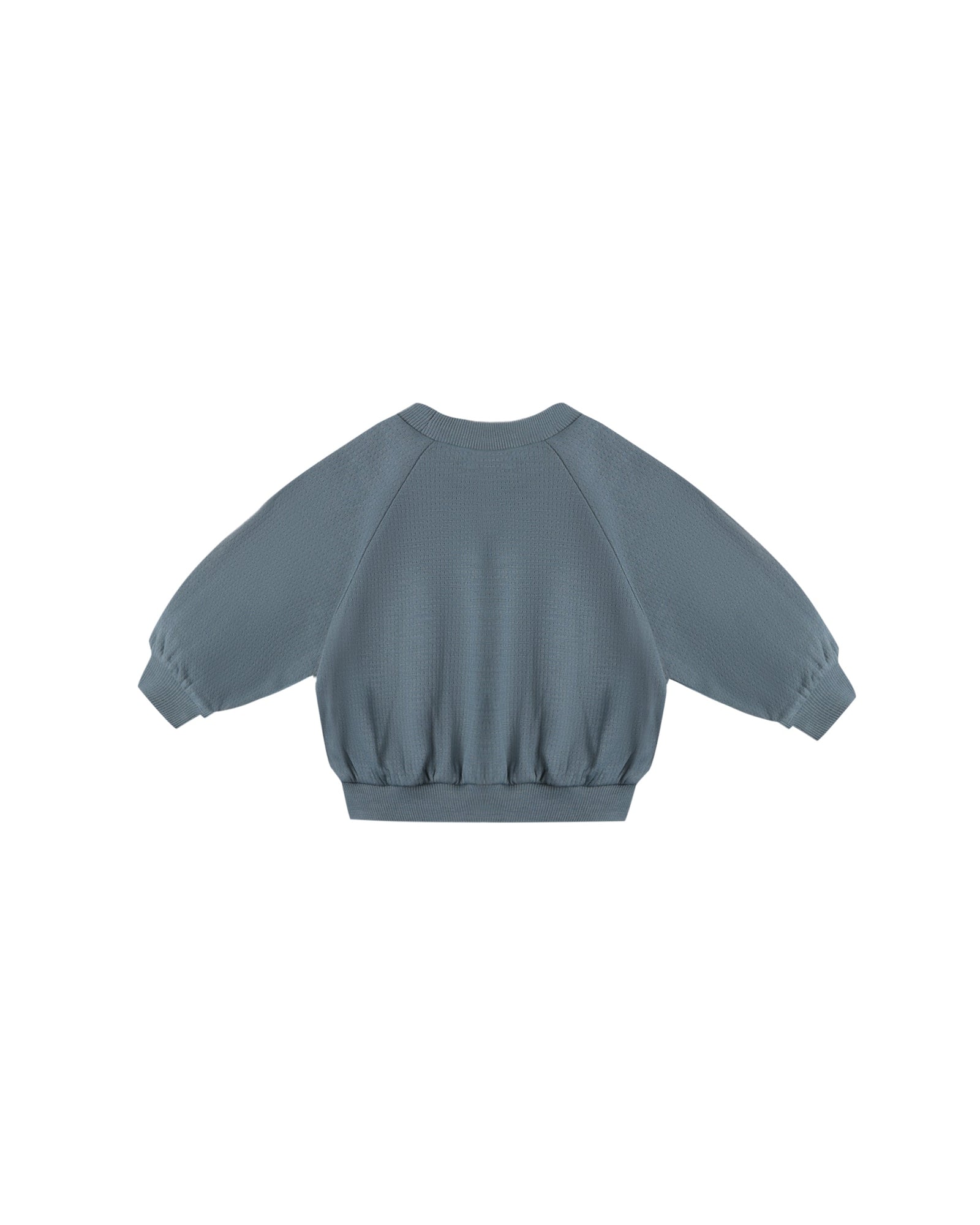 Quincy Mae Baby Pocket Sweatshirt - Ocean