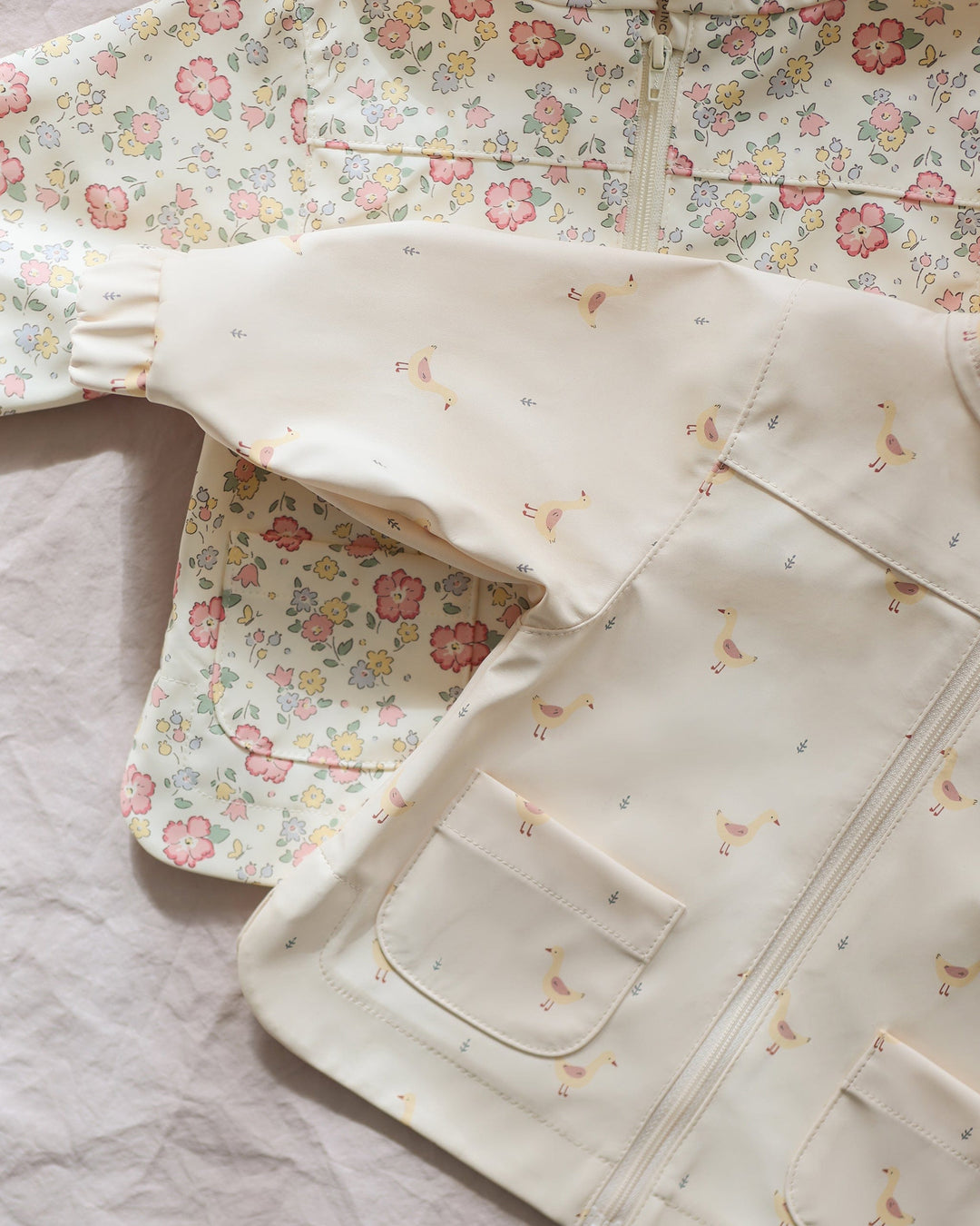 Quincy Mae Baby Rain Coat - Bloom