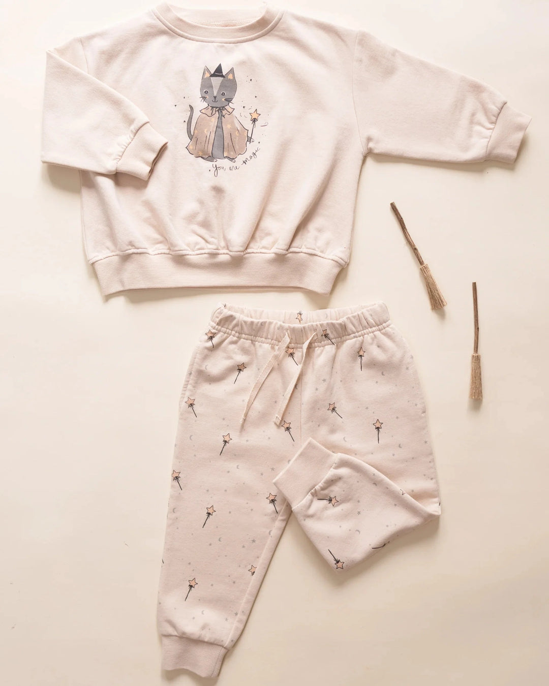 Quincy Mae Baby Relaxed Fleece Sweatpant - Magic