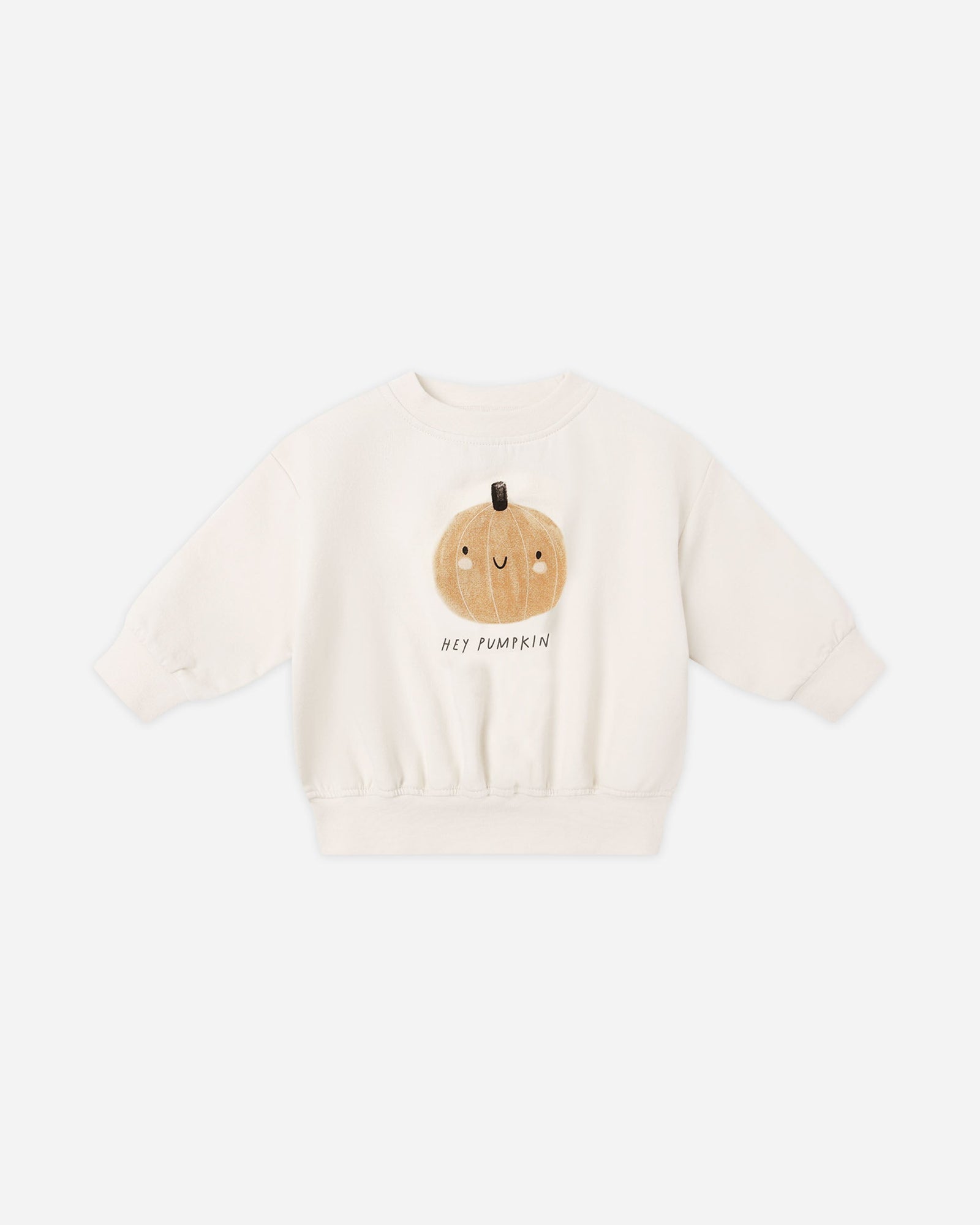 Quincy Mae Baby Relaxed Fleece Sweatshirt - Pumpkins