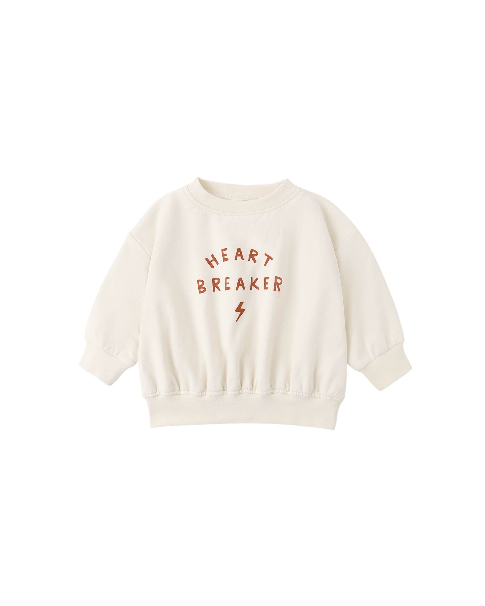 Quincy Mae Baby Relaxed Sweatshirt | Heart Breaker