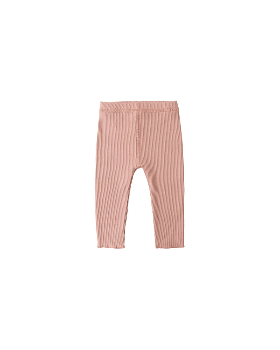 Quincy Mae Baby Ribbed Legging | Pink