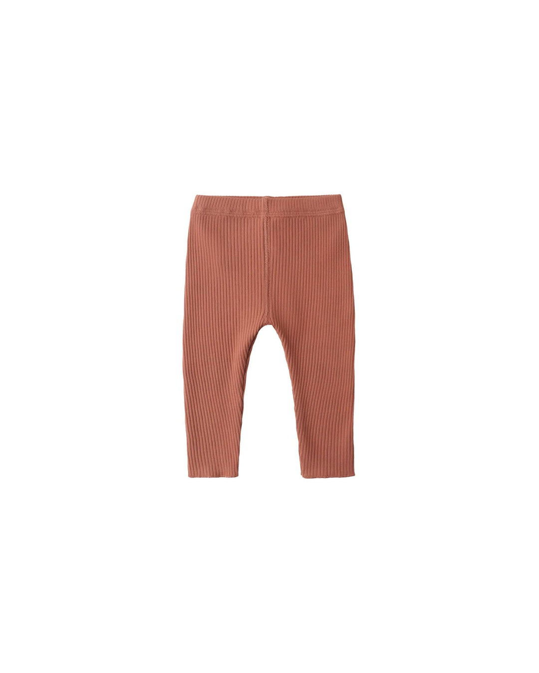 Quincy Mae Baby Ribbed Leggings | Red