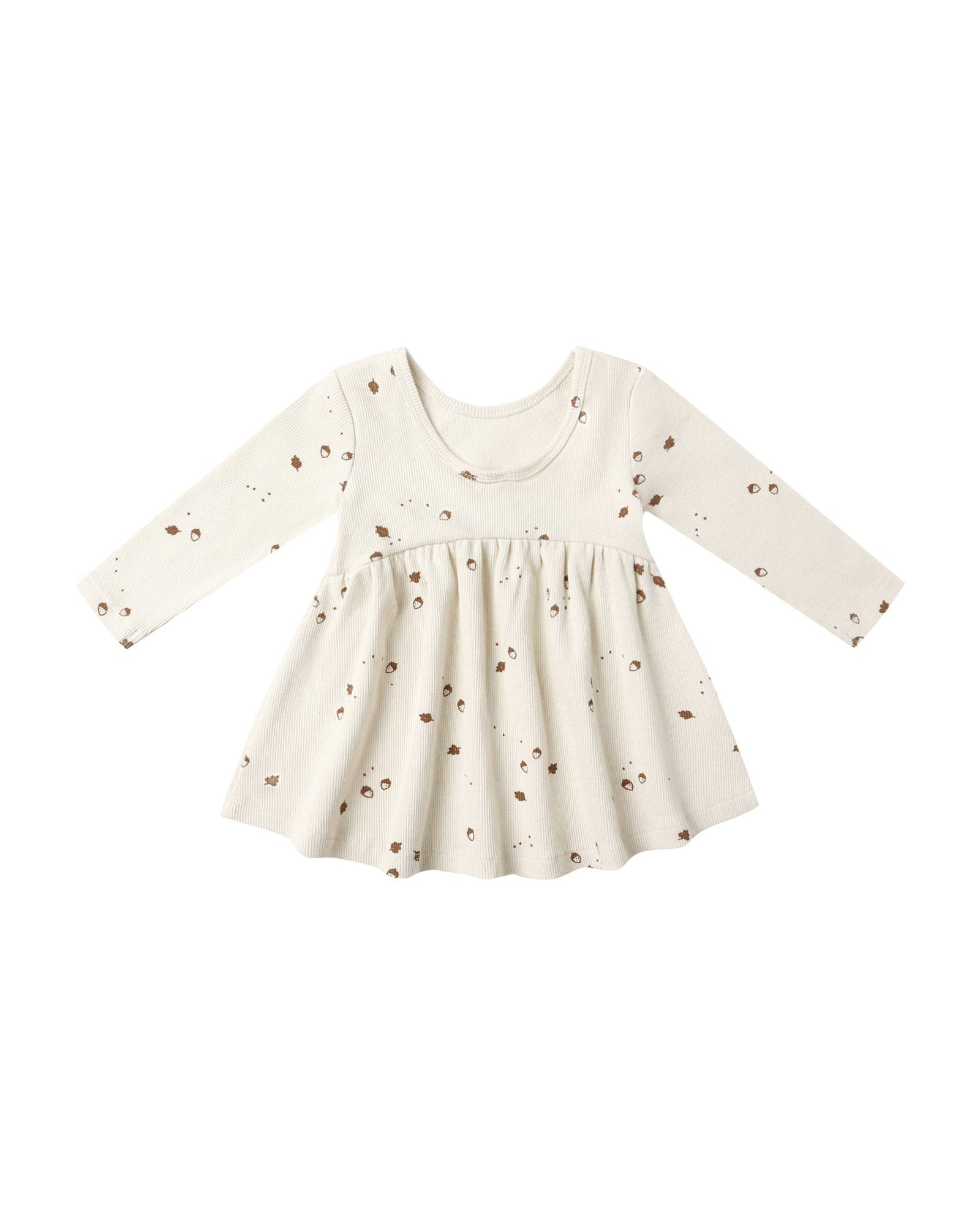 Quincy Mae Baby Ribbed Long Sleeve Dress - Acorns