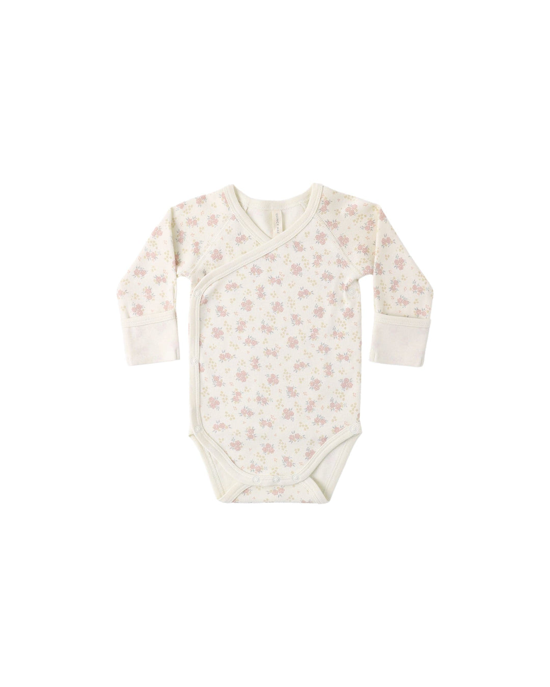 Quincy Mae Baby Side Snap Bodysuit Flower Field