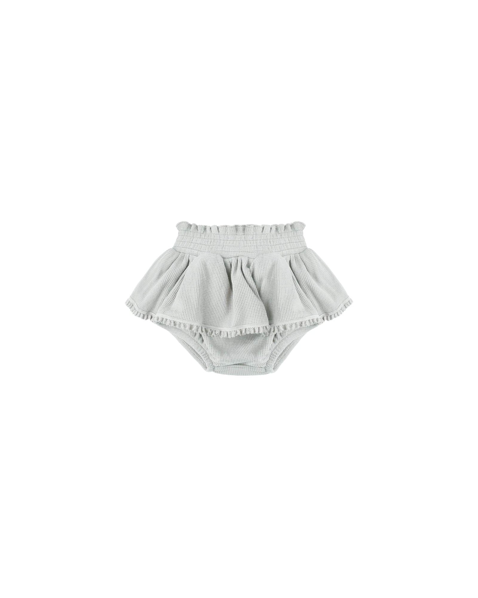 Quincy Mae Baby Skirted Bloomer - Ice Blue