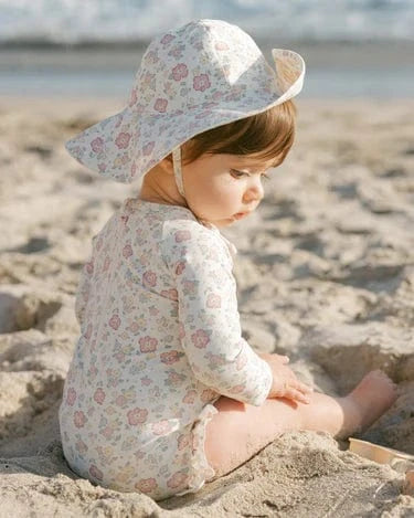 Quincy Mae Baby Sun Hat - Bloom