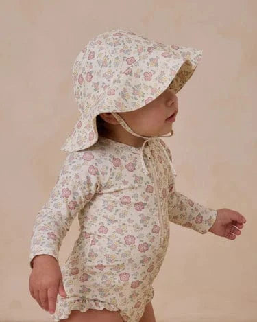 Quincy Mae Baby Sun Hat - Bloom