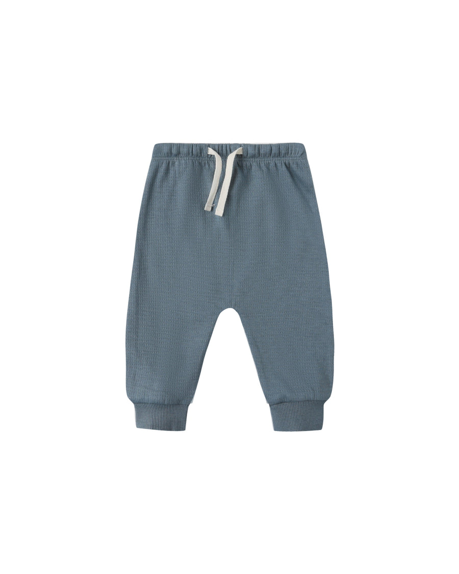 Quincy Mae Baby Sweatpant - Ocean