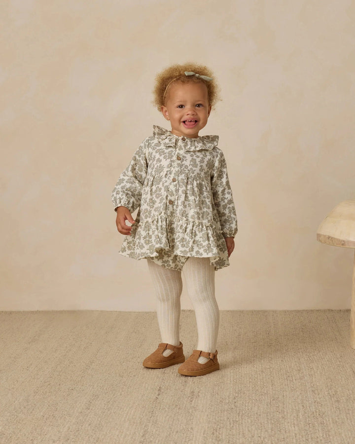 Quincy Mae Baby Tights - Natural