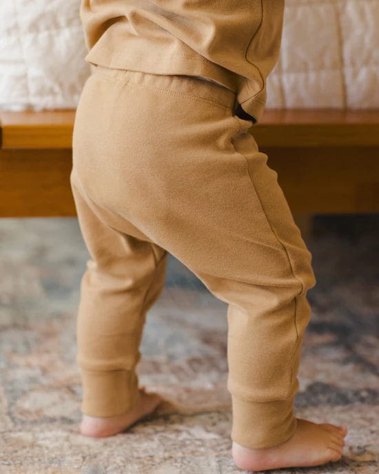 Quincy Mae Baby & Toddler Bottoms Drawstring Pant - Golden