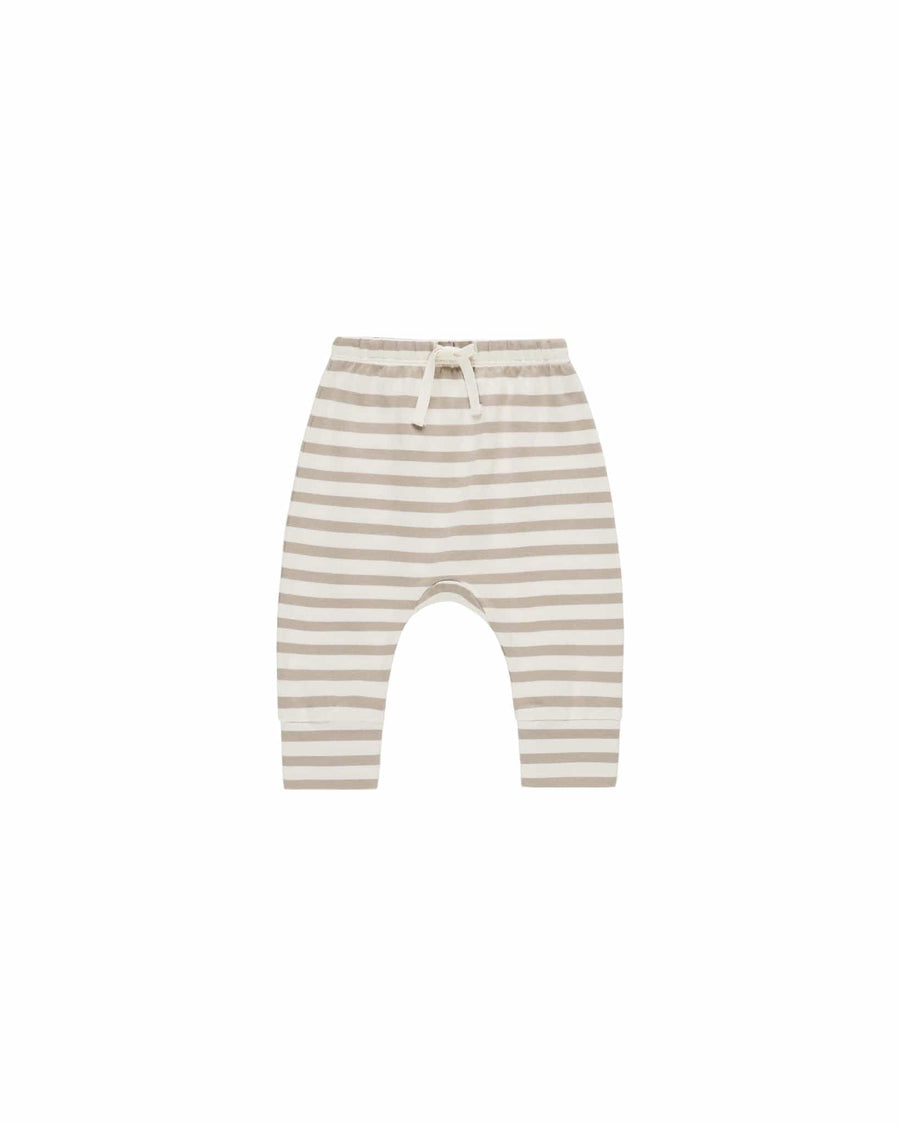 Quincy Mae Baby & Toddler Bottoms Drawstring Pant - Grey Stripe