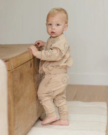 Quincy Mae Baby & Toddler Bottoms Relaxed Fleece Sweatpant - Lions