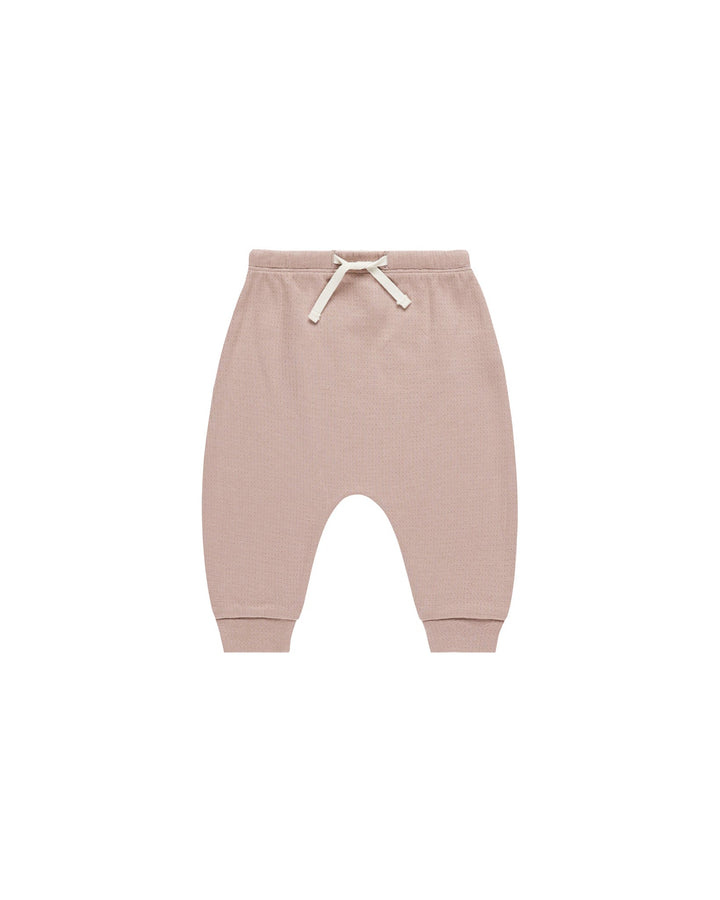 Quincy Mae Baby & Toddler Bottoms Sweatpant - Mauve