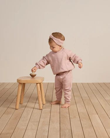 Quincy Mae Baby & Toddler Bottoms Sweatpant - Mauve