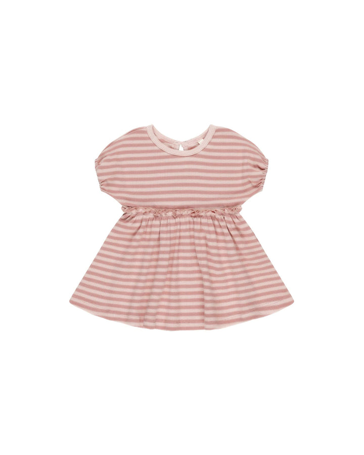 Quincy Mae Baby & Toddler Dresses Annie Dress - Pink Stripe